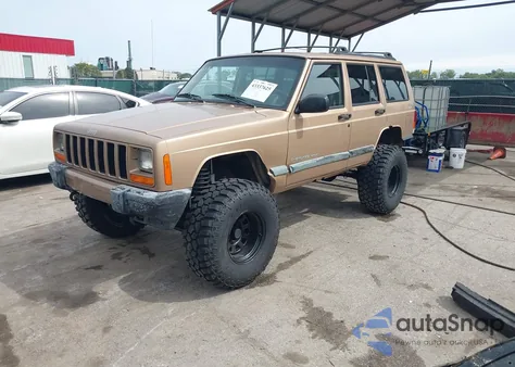 2000 Jeep Cherokee Sport from USA, damaged, VIN 1J4FF48S8YL113298